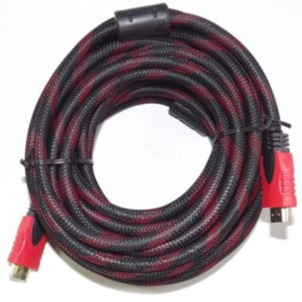 Plastic braided hdme extension cable