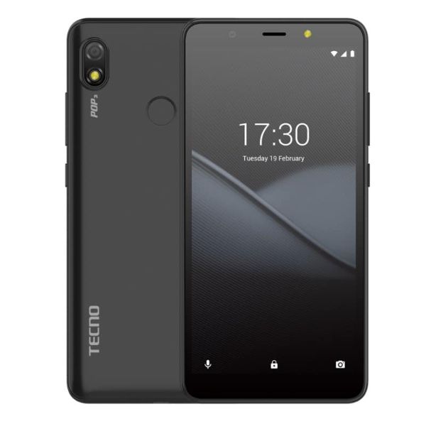 Tecno Pop 3-front and back view